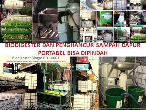 Biodigester Portabel